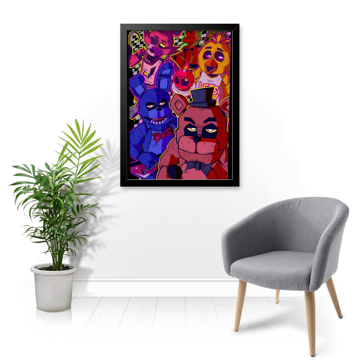 Quadro e poster Five Nights at Freddy's - Quadrorama