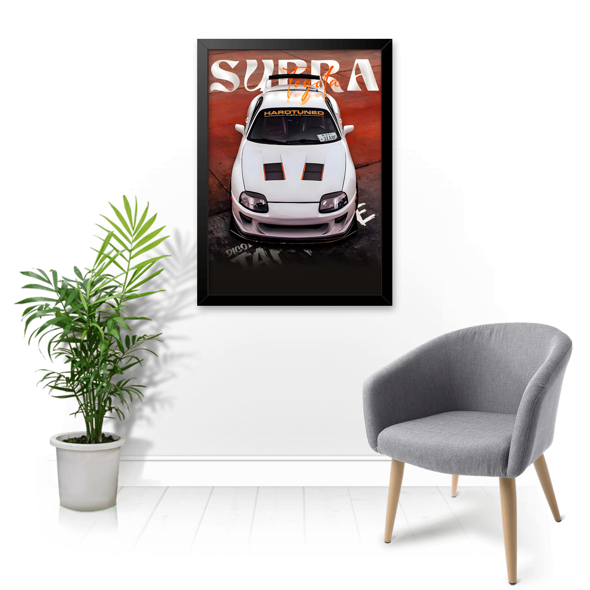Quadro e poster Toyota Supra - Quadrorama