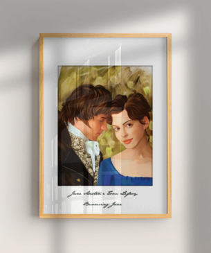 Quadro e poster Orgulho e Preconceito - Mãos Frias por artwithrod
