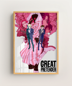 Quadro e poster Great Pretender Info - Quadrorama