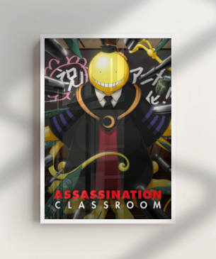Quadro e poster Koro Sensei - Assassination Classroom - Quadrorama
