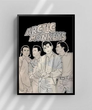 Quadro e poster Arctic Monkeys I Wanna Be Yours - Quadrorama