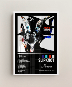 Quadro e poster Slipknot - Iowa - Quadrorama