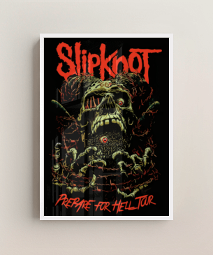 Quadro e poster Slipknot - Iowa - Quadrorama