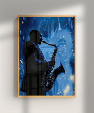 Quadro e poster Charlie Parker - Quadrorama