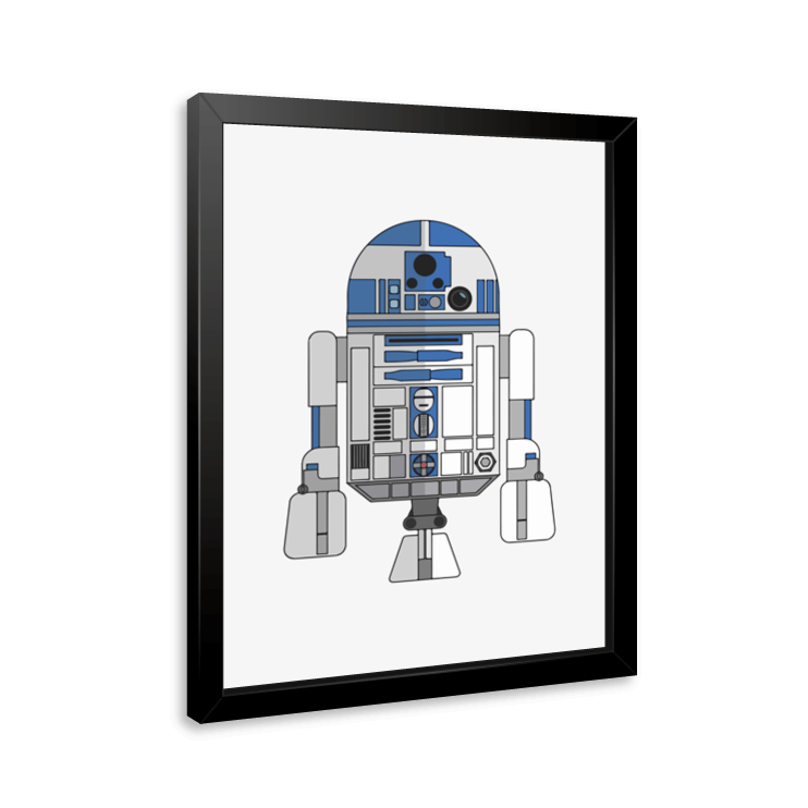 Quadro e poster Star Wars R2-D2 - Quadrorama