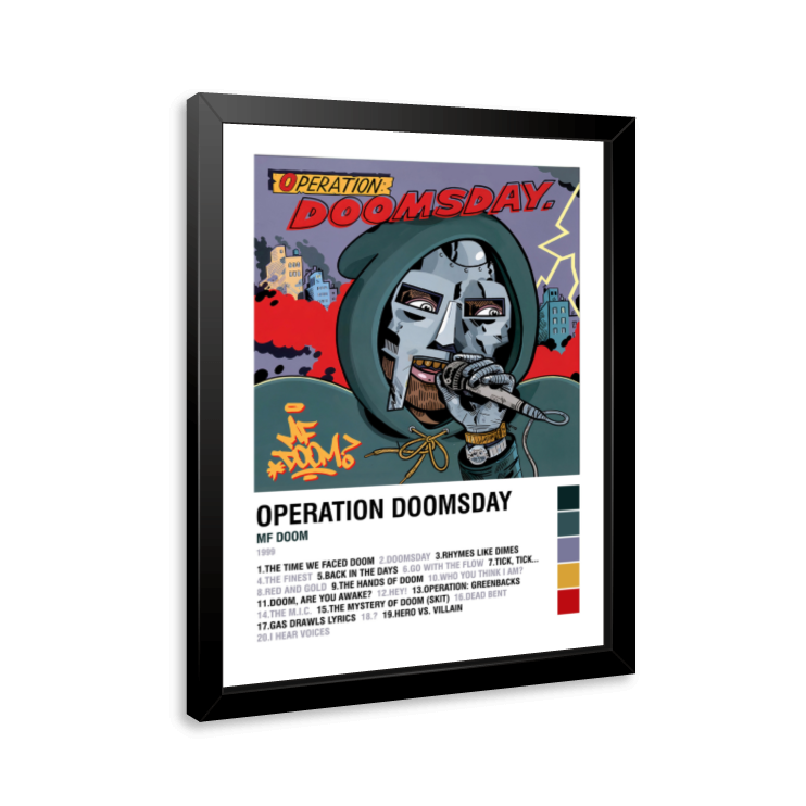 Quadro e poster Operation Doomsday - Mf Doom - Quadrorama